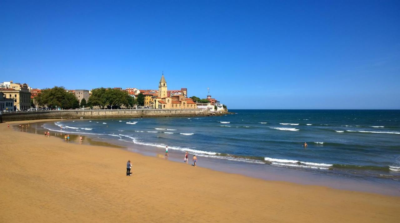 Apto Ramon Y Cajal,1- Centrico Y Cerca De Playa San Lorenzo-3Hab Garaje Opc Gijón Buitenkant foto